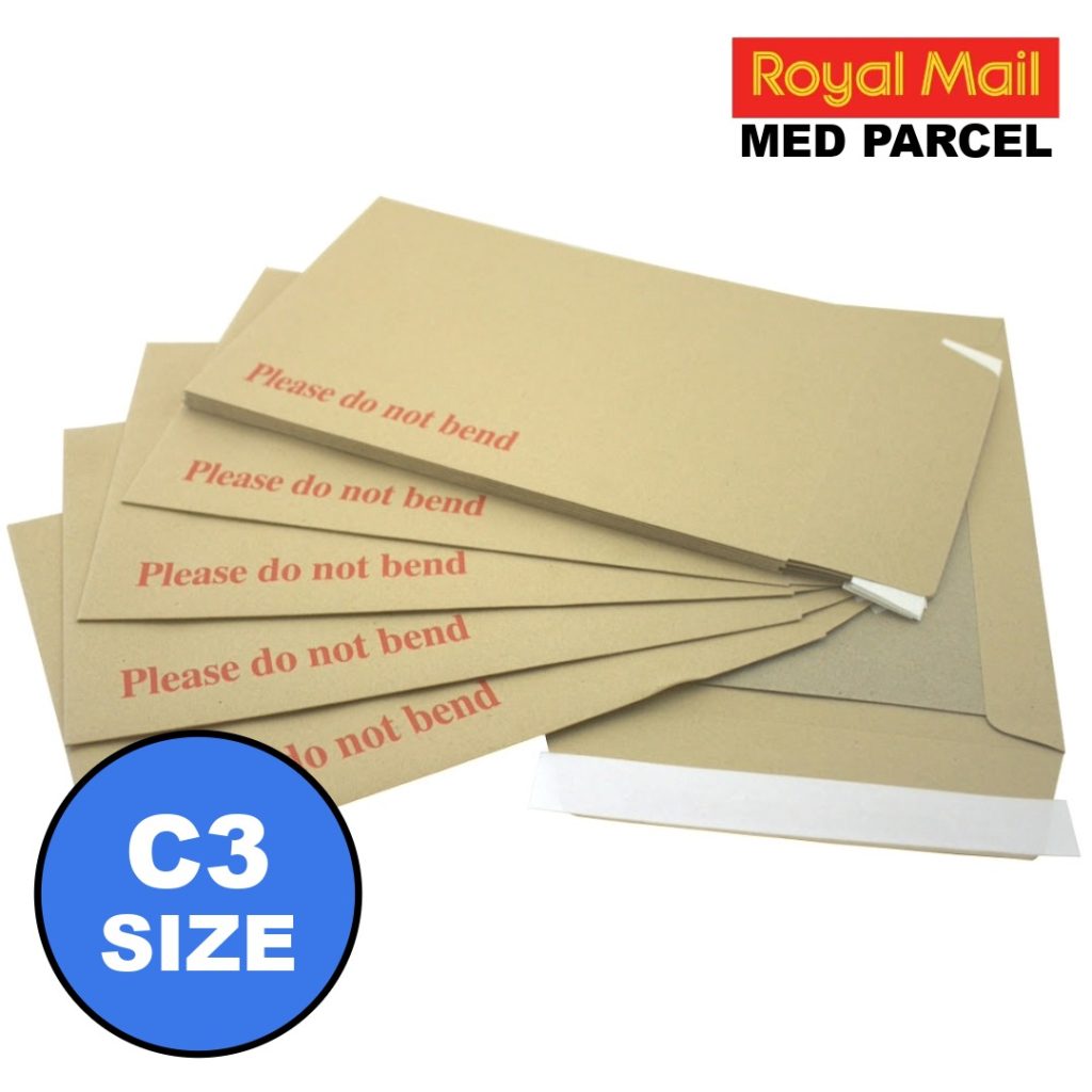 C3 / A3 Board Backed Envelopes (457 × 324 mm approx) — Bulk Rigid Mailers x 8300