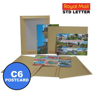 C6 / A6 PiP Board Backed Envelopes (190 × 140 mm) x 40125